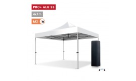 XPTENT - Barnum pliant PRO+ Alu 55mm 4x4m ● Très Solide, Haute Qualité