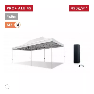 Barnum Pro Alu 45mm 4X6m - solide - Xptent - toit 450g/m2 polyester pvc