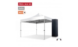 XPTENT - Tonnelle pliante PRO - Alu 45mm 4X4m ● Bâche 450g/m² Étanche
