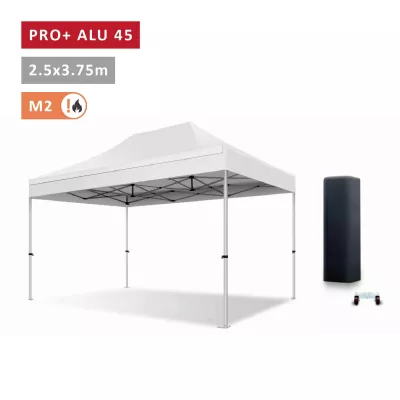 XPTENT - Tonnelle pliante PRO - Alu 45mm 2,5x3,75m● Bâche 380g/m² Étanche