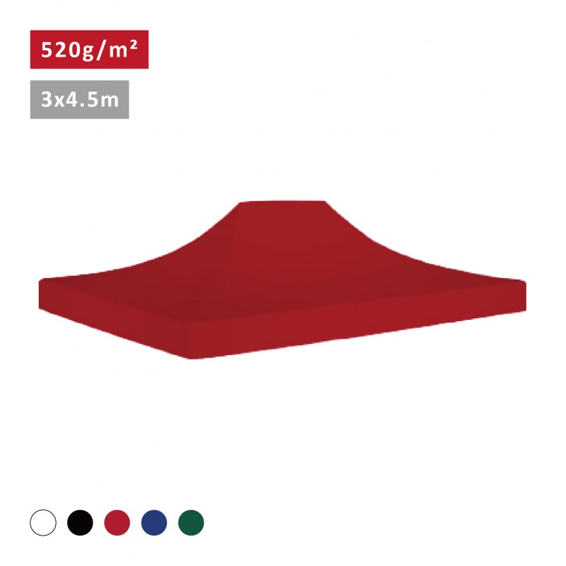 XPTENT - Bâche de toit 3x4,5m - 520g/m² pour Tente Pliante