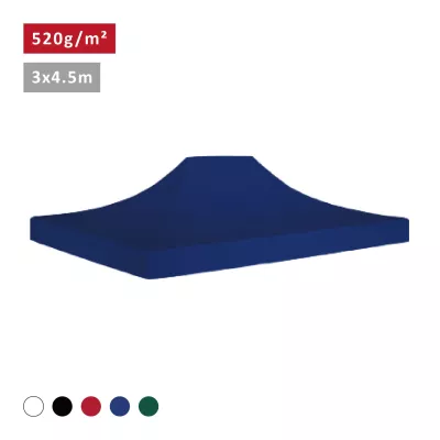 XPTENT - Bâche de toit 3x4,5m - 520g/m² pour Tente Pliante