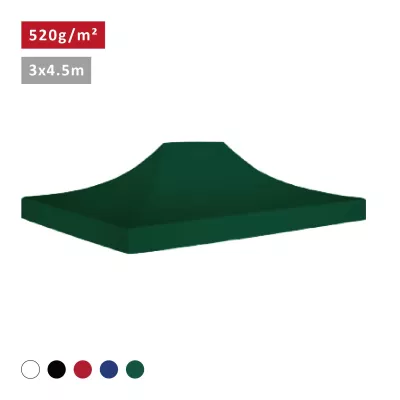 XPTENT - Bâche de toit 3x4,5m - 520g/m² pour Tente Pliante