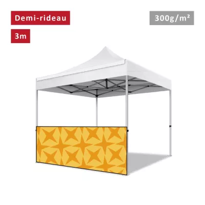 Demi-rideau 300g/m² - Personnalisé