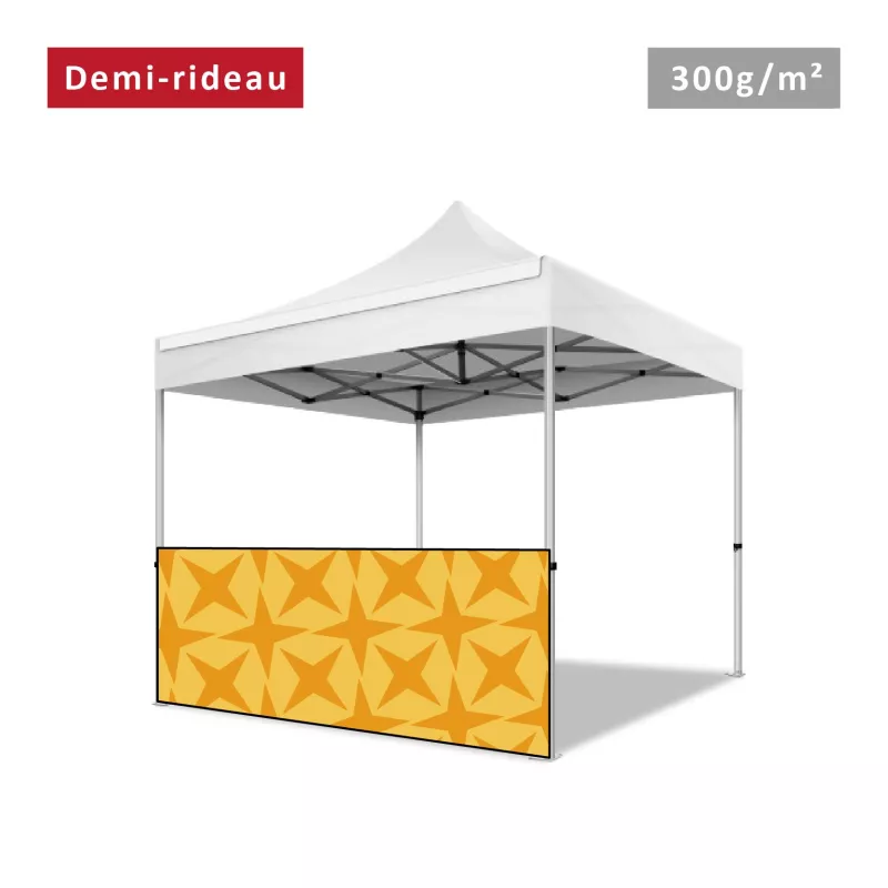 Demi-rideau 300g/m² - Personnalisé