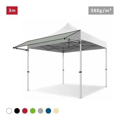 Extension Soleil 380g/m² pour Tente Pliante en Aluminium