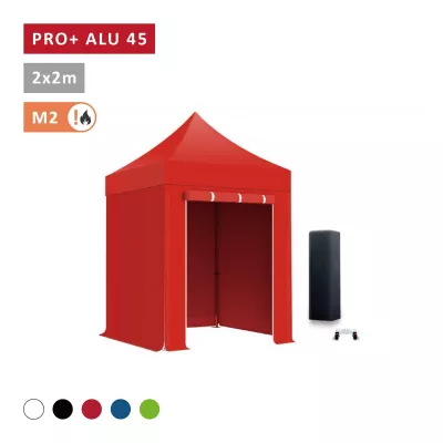 XPTENT - PACK Tonnelle pliante PRO - Alu 40mm 2x2m ● Bâche 300g/m²