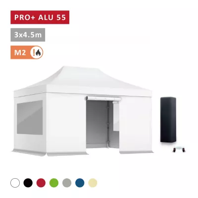 PACK Fenêtres Rideaux Barnum Alu 55mm 3X4,5m