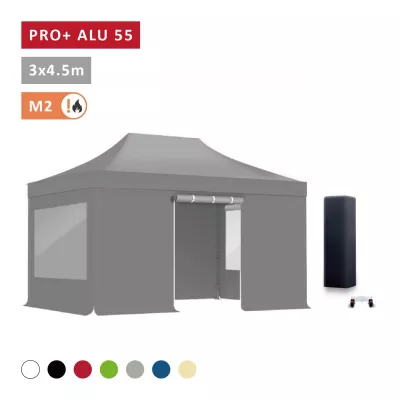 PACK Fenêtres Rideaux Barnum Alu 55mm 3X4,5m