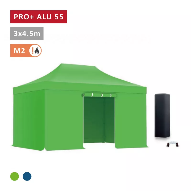XPTENT - PACK Barnum pliant PRO+ Alu 55 3x4,5m ● Solide, Haute Qualité