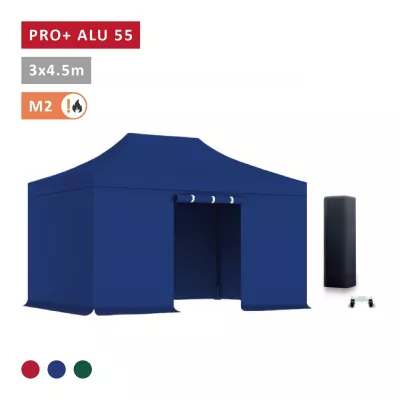 XPTENT - PACK Barnum pliant PRO+ Alu 55 3x4,5m ● Solide, Haute Qualité