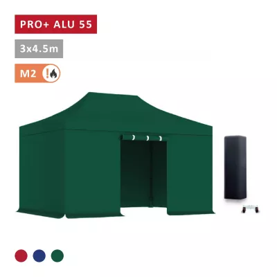 XPTENT - PACK Barnum pliant PRO+ Alu 55 3x4,5m ● Solide, Haute Qualité