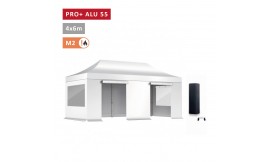 PACK Fenêtres Rideaux Barnum Alu 55mm 4X6m très solide - haute qualité