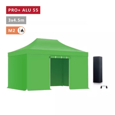 XPTENT - PACK Barnum pliant PRO+ Alu 55 3x4,5m ● Solide, Haute Qualité