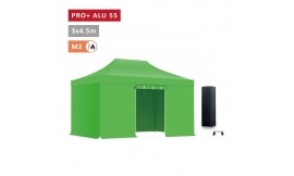 XPTENT - PACK Barnum pliant PRO+ Alu 55 3x4,5m ● Solide, Haute Qualité