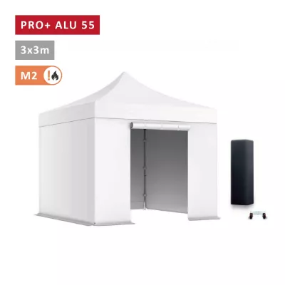 Faltzelt Pro+ PACK Alu 50mm 3x3 ● Premium Faltpavillon - XPTENT