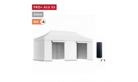 XPTENT - PACK Barnum pliant PRO+ Alu 55mm 3x6m ● Solide, Haute Qualité