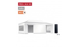 PACK Fenêtres Rideaux Barnum ALU 45mm 4X8m - solide - toit 450 g/m2