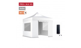 XPTENT - PACK Alu 45mm - 4x4 - Pro - Barnum pliant - Gazebo - toit 450 g/m2