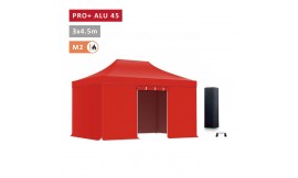 XPTENT - PACK Tonnelle pliante PRO - Alu 45mm 3x4,5m● Bâche 450g/m²