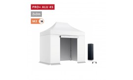 XPTENT - PACK Tonnelle pliante PRO - Alu 45mm 2x3m ● Bâche 380g/m²