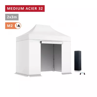 PACK Stahl 30mm - 2x3 - Medium - Klappzelt, Faltpavillon