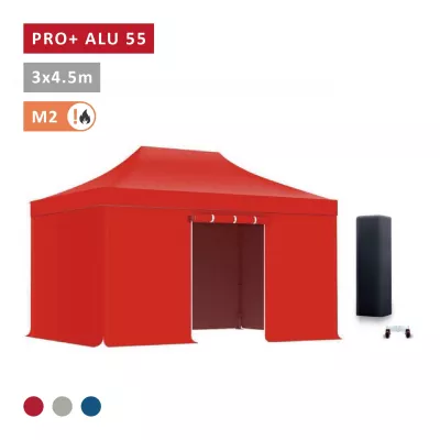 XPTENT - PACK Barnum pliant PRO+ Alu 55 3x4,5m ● Solide, Haute Qualité