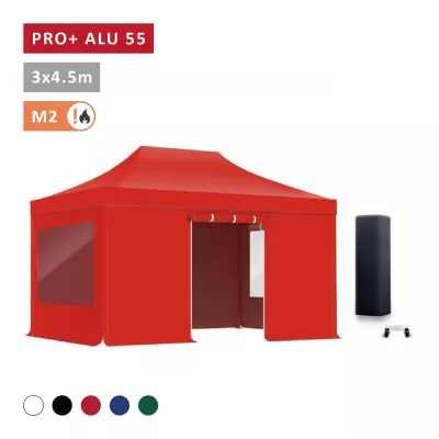 PACK Fenêtres Rideaux Barnum Alu 55mm 3X4,5m
