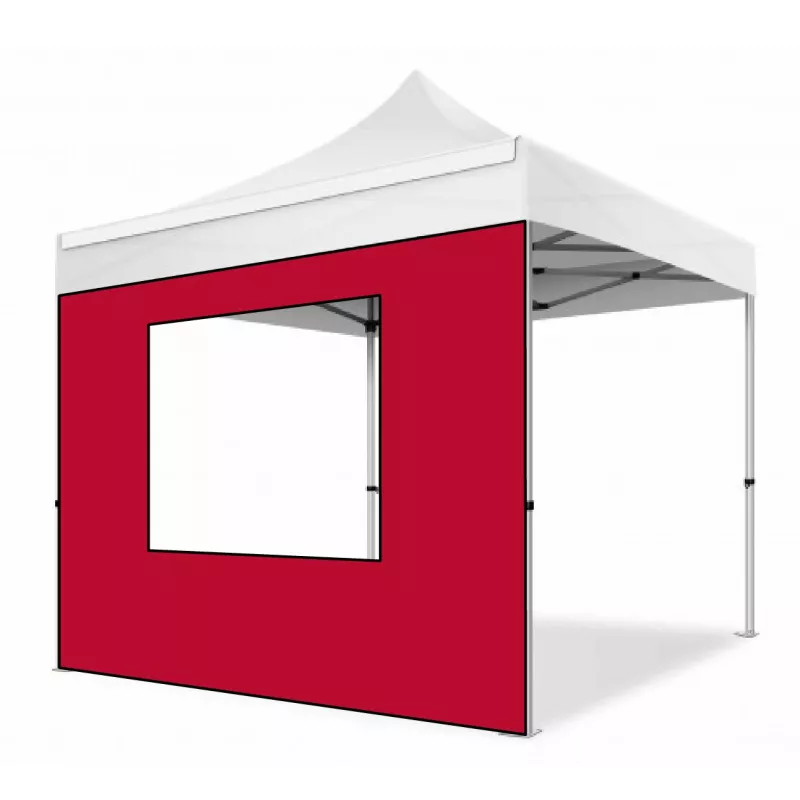 XPTENT - Mur fenêtre 520g/m² 100% PVC pour Tente Pliante