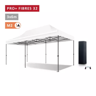 Faltzelt Pro - Alu 40mm 3x3 ● Faltpavillon, Marktzelt - XPTENT