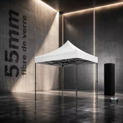 Faltzelt Pro - Alu 40mm 3x3 ● Faltpavillon, Marktzelt - XPTENT