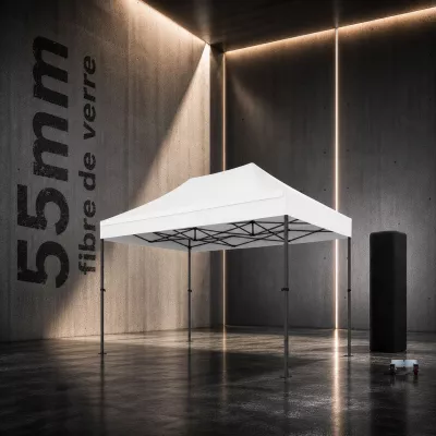 Faltzelt Pro - Alu 40mm 3x3 ● Faltpavillon, Marktzelt - XPTENT