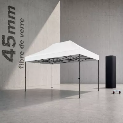 Faltzelt Pro - Alu 40mm 3x3 ● Faltpavillon, Marktzelt - XPTENT