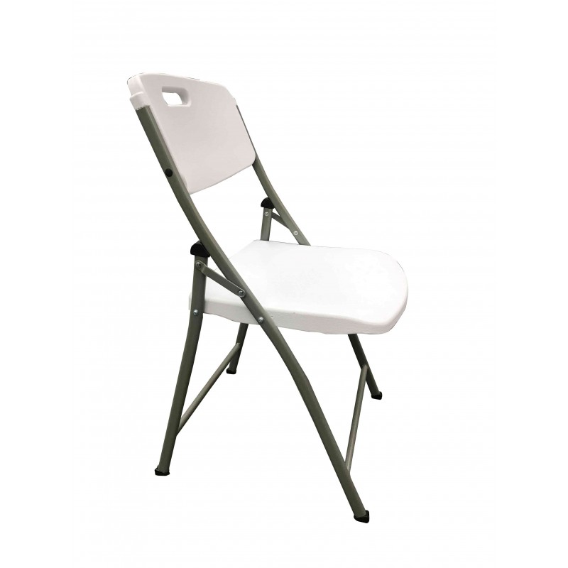 6 Pack Folding Chairs Pvc Max Weight 150kg
