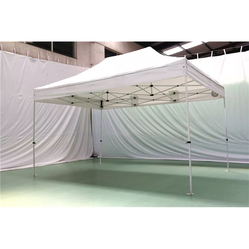 Barnum pliant Acier premium 32 mm 3X4,5m  - XPTENT - toit polyester pvc 450 g/m2