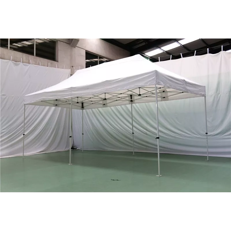 Barnum pliant Acier premium 32 mm 3X6m  - XPTENT - toit polyester pvc 450 g/m2