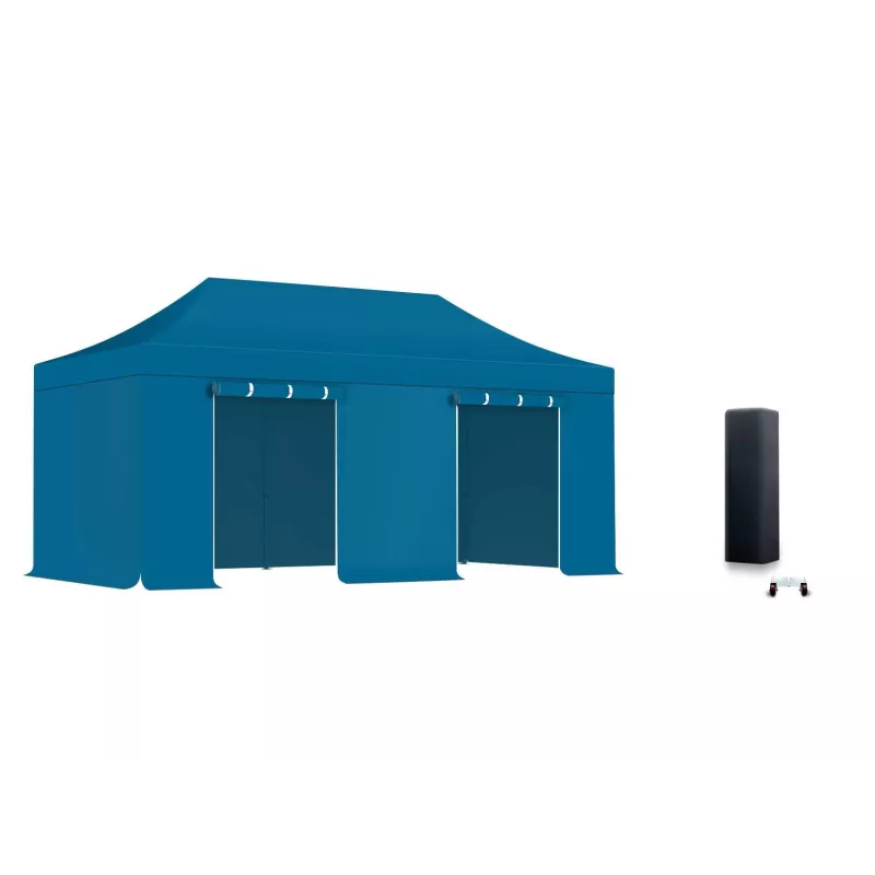 XPTENT - PACK Tonnelle pliante PRO - Alu 45mm 3x6m ● Bâche 450g/m²