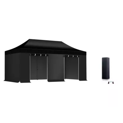 XPTENT - PACK Tonnelle pliante PRO - Alu 45mm 3x6m ● Bâche 450g/m²