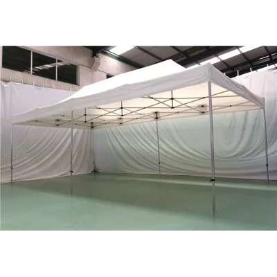 XPTENT - Tonnelle pliante PRO - Alu 45mm 4x8m ● Bâche 450g/m² Étanche