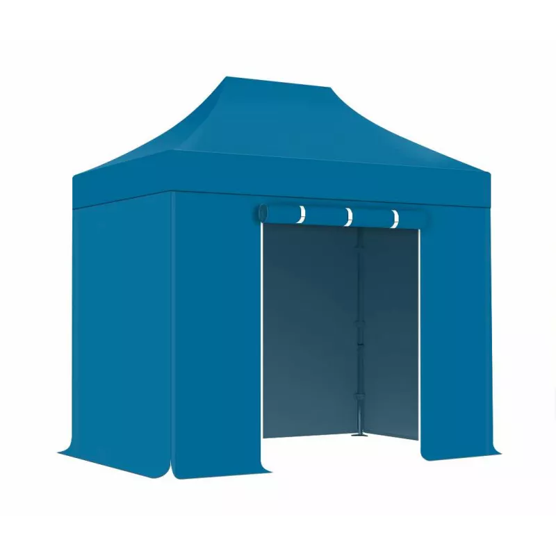 PACK Acier 30mm - 2x3 - Medium - Tente Pliante, Gazebo - Bleu azur