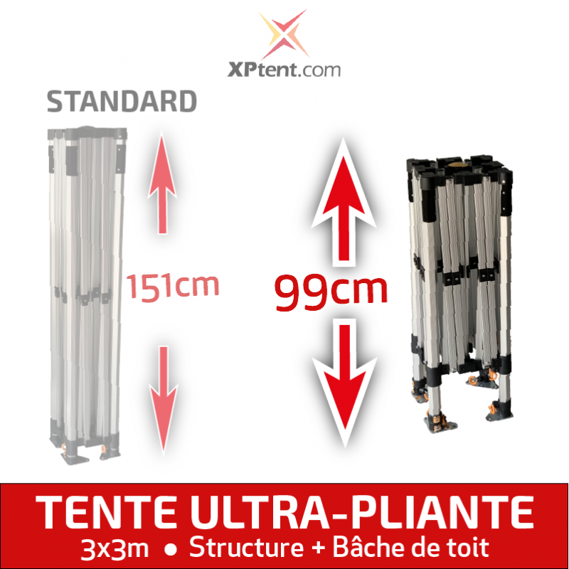 Tente ultra pliante xptent
