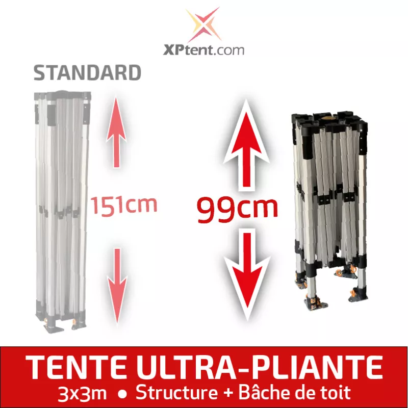 Tente ultra pliante xptent