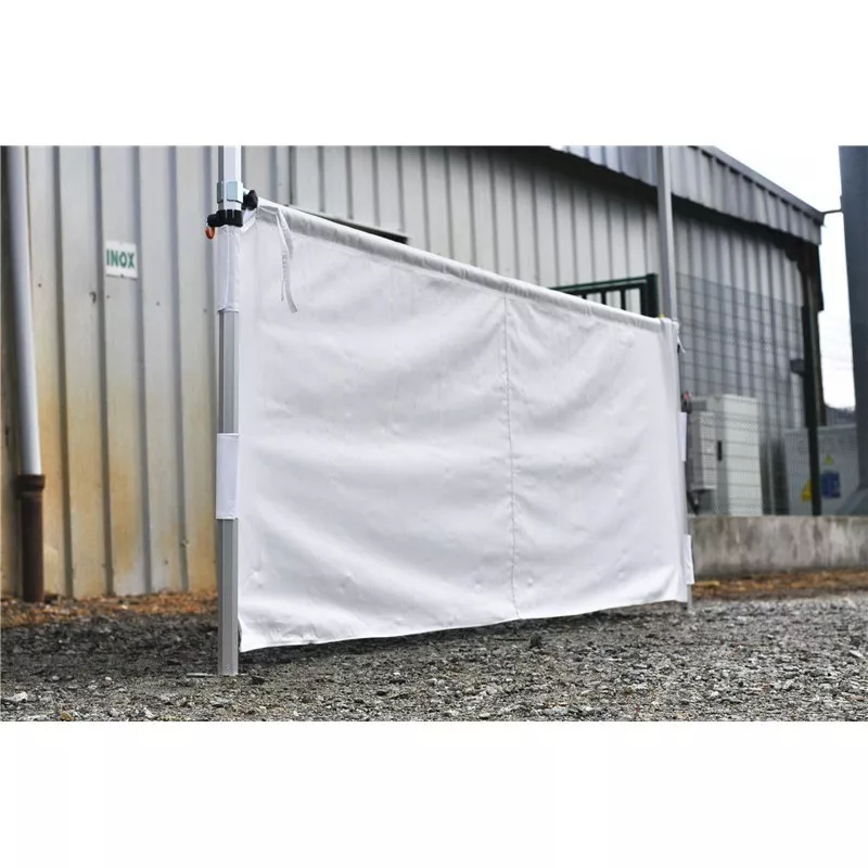 Demi-rideau 520g/m² pour Tente Pliante en Aluminium