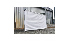 Demi-rideau 520g/m² pour Tente Pliante en Aluminium